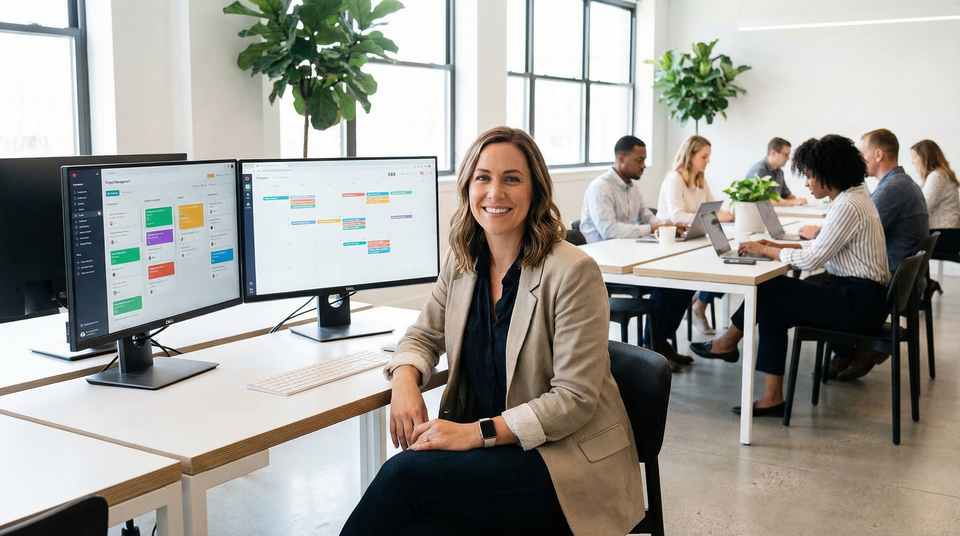 Recruitment management system pipeline view showing candidate tracking stages